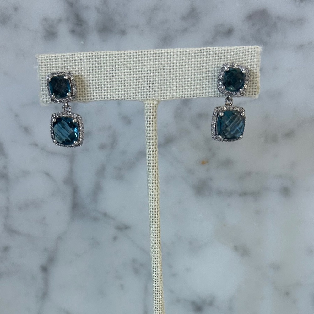 London Blue Topaz Earrings from Blue Nile